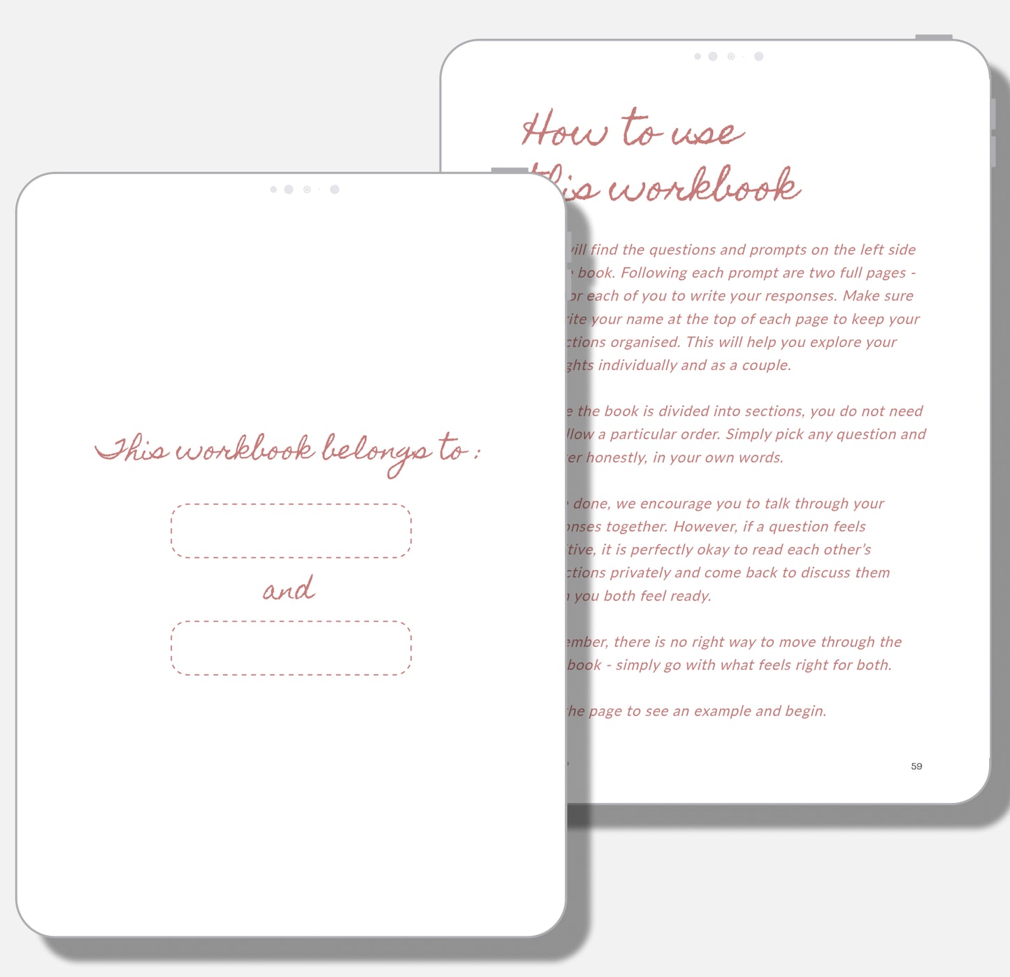 Intimacy - A Couple's Workbook (E-book)
