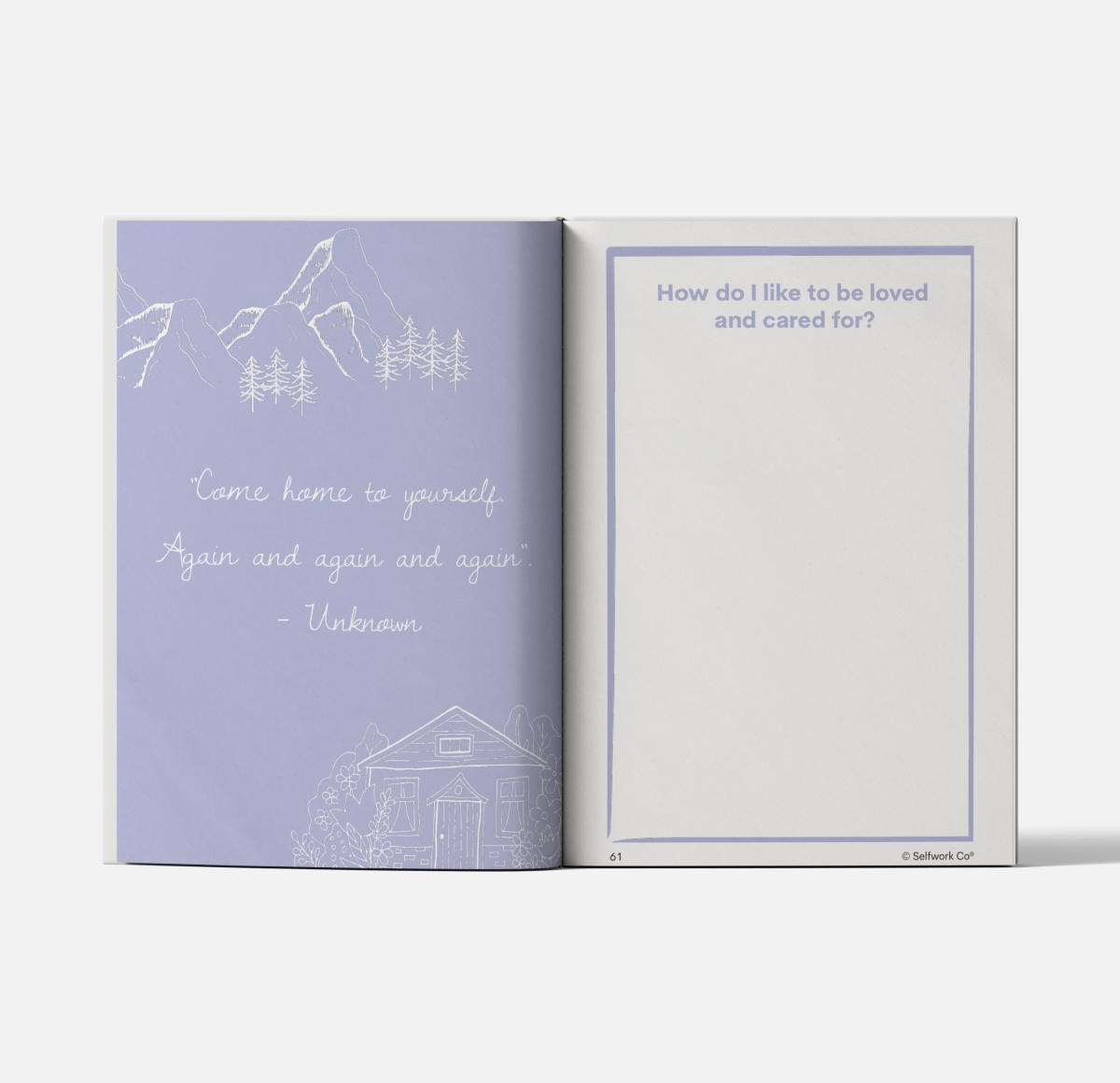 Inside pages of the Within Workbook